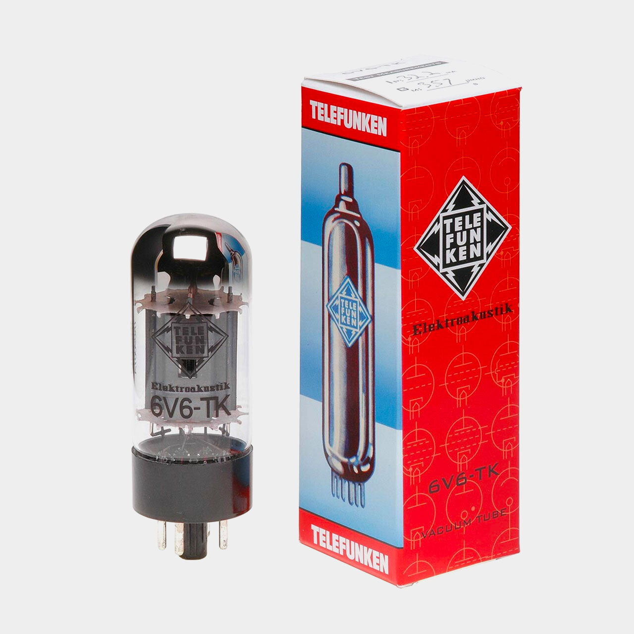 Telefunken Valve 6V6-TK Vacuum Tube