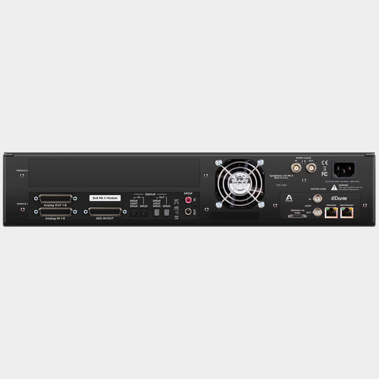 Apogee Symphony I/O MKII Dante + Pro Tools HDX Chassis