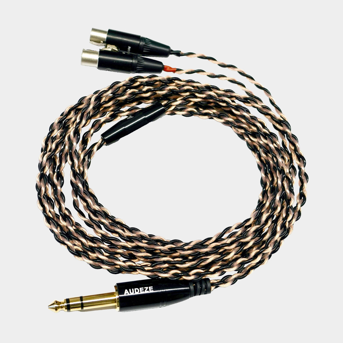 Audeze LCD Premium 6.35mm Cable - Copper/Black