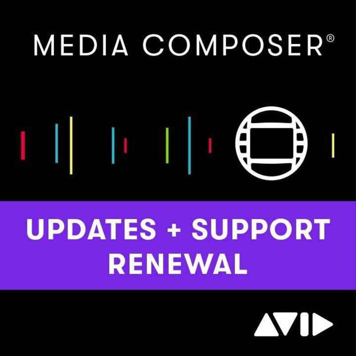 Avid Media Composer updates and support renewal product artwork