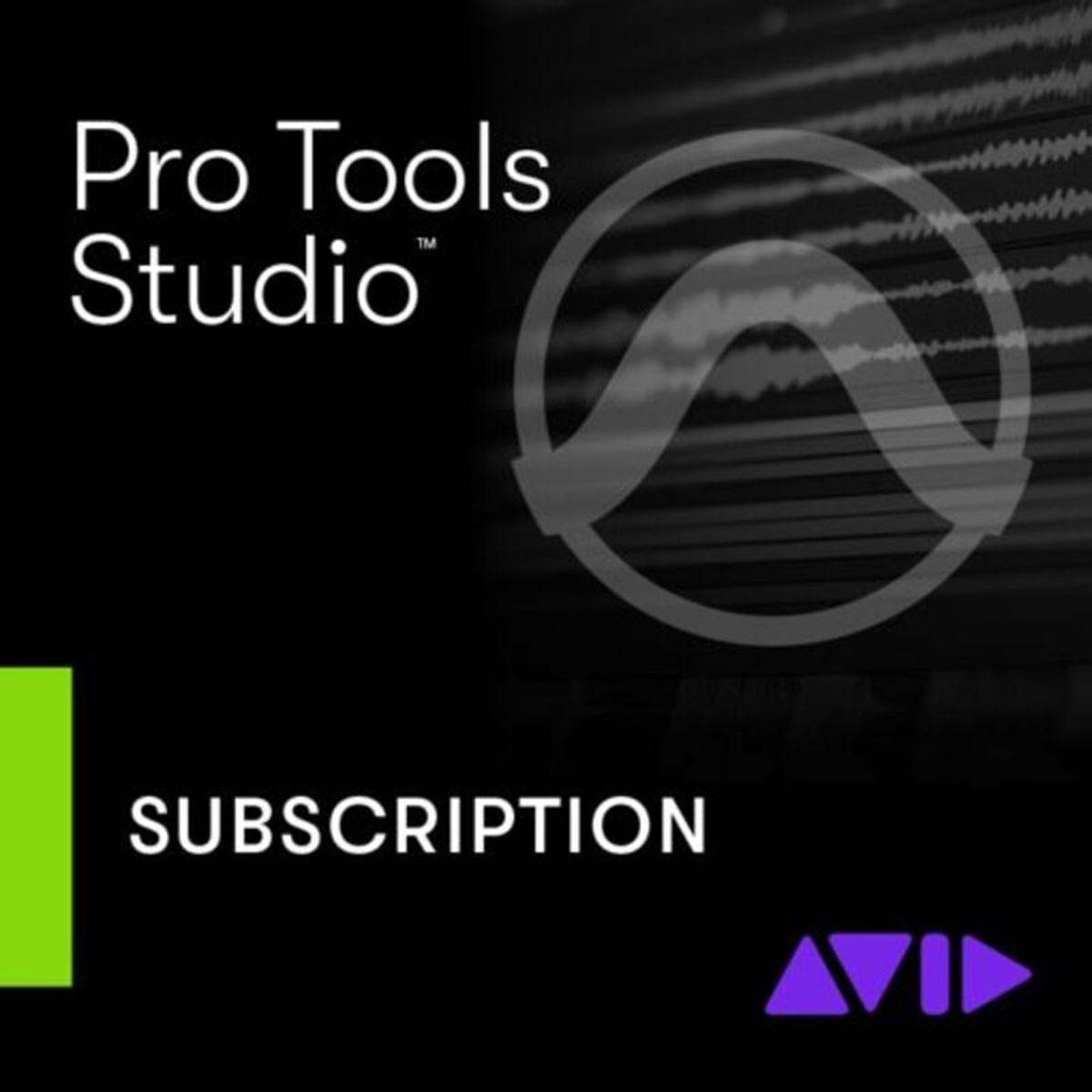 Avid Pro Tools Studio subscription product artwork