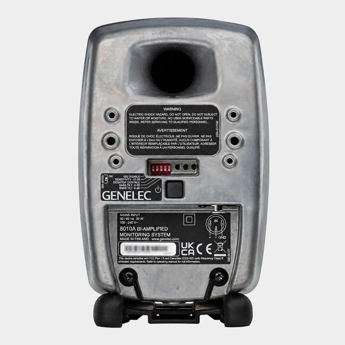 Genelec 8010A monitor (RAW) – back view