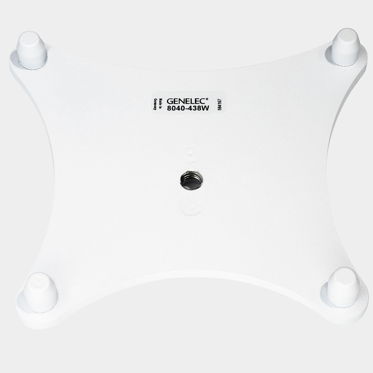 Genelec 8040-438W Stand Plate for Iso-Pod (White)