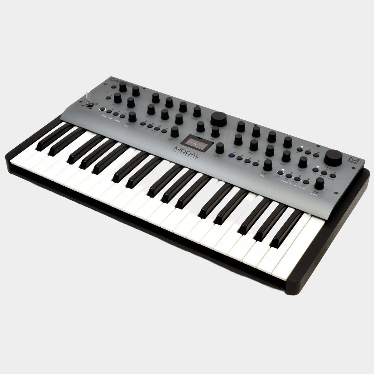 Modal CARBON8 synthesiser, angled view