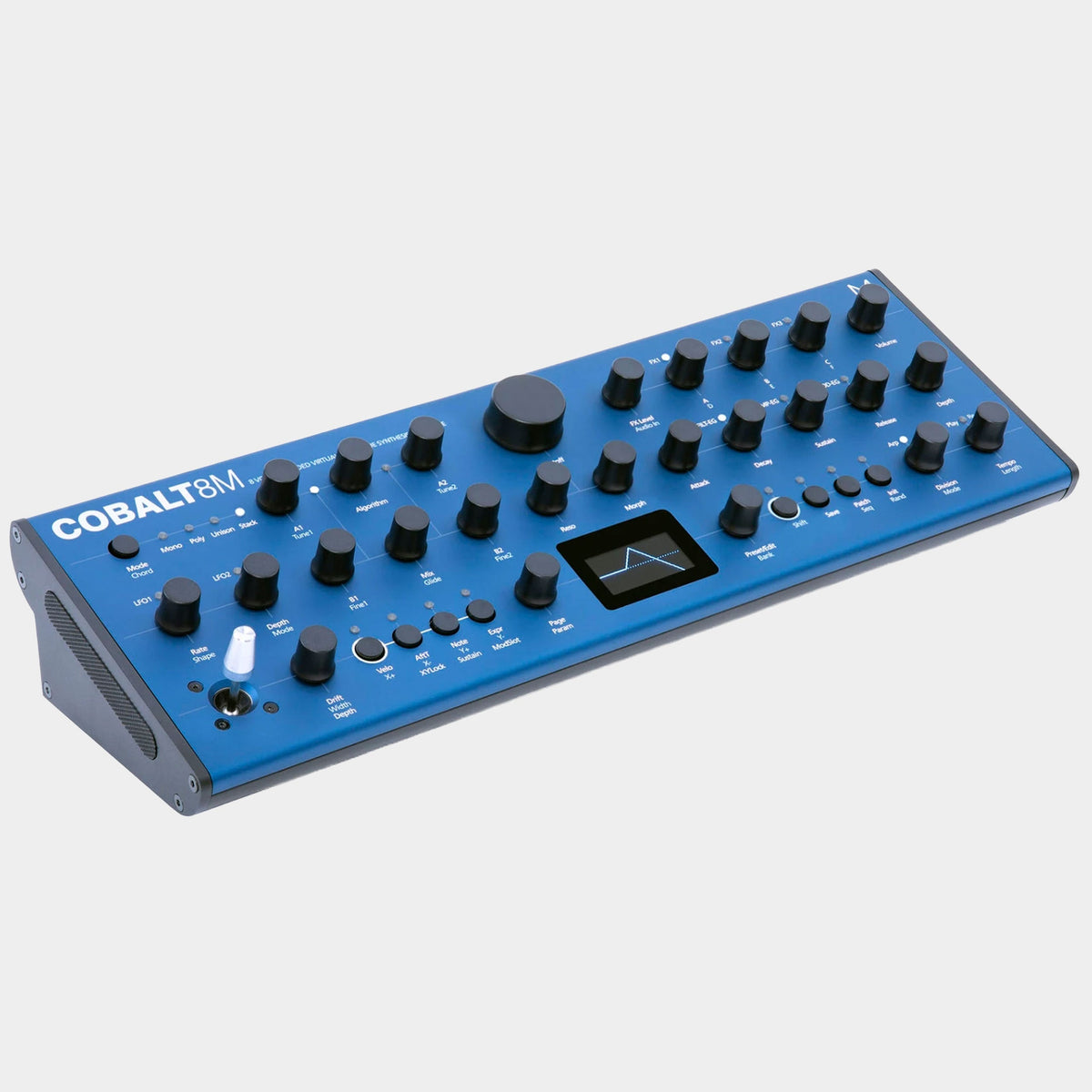 Modal COBALT8M synthesiser, angled view