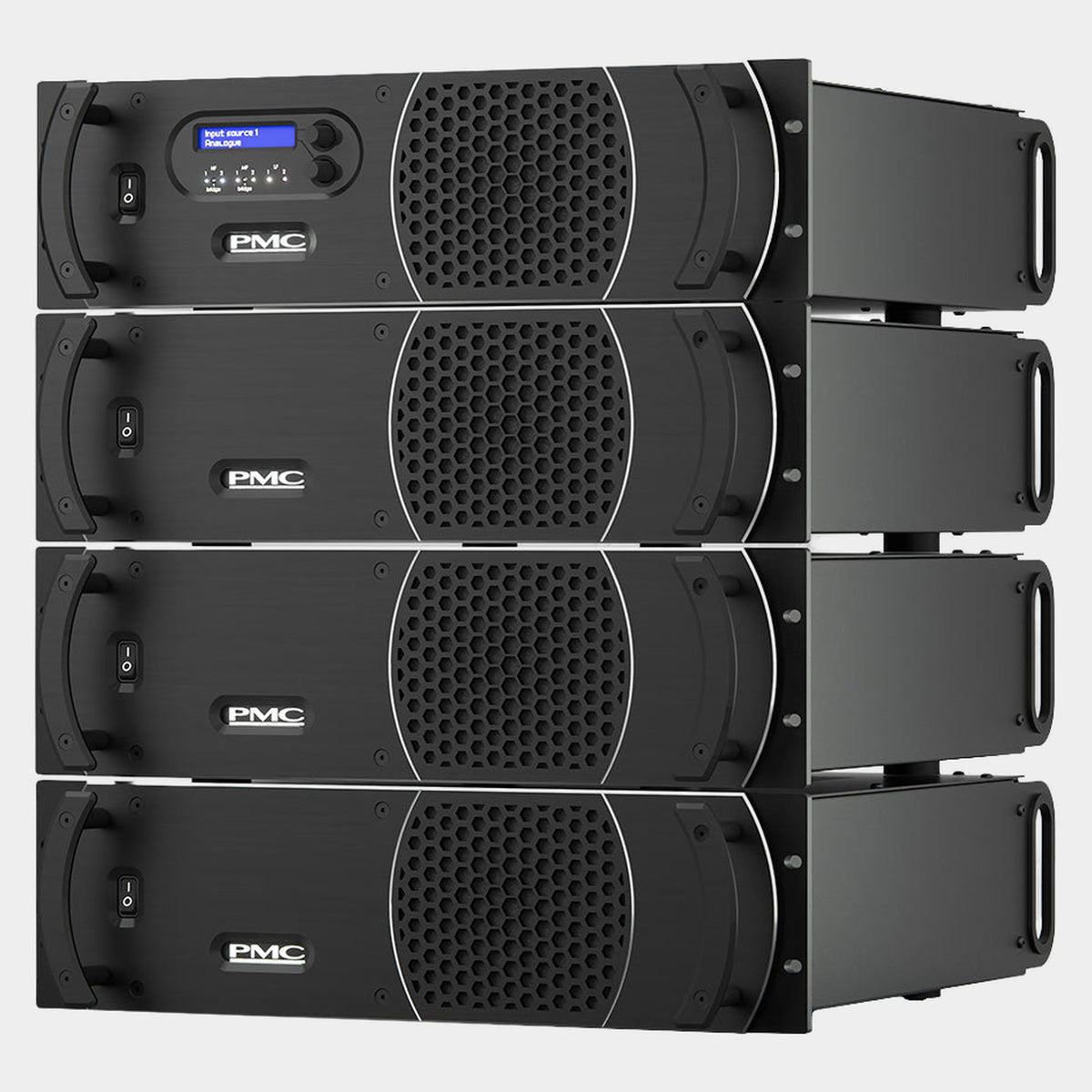 PMC10-4 XBD system electronics — amplification per channel
