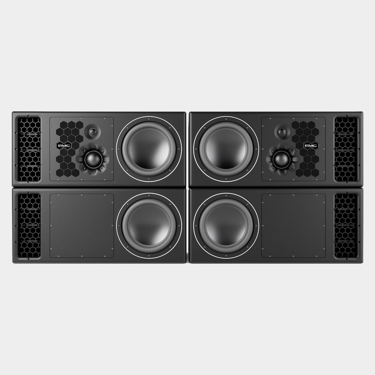 PMC12 XBD monitors — stereo configuration