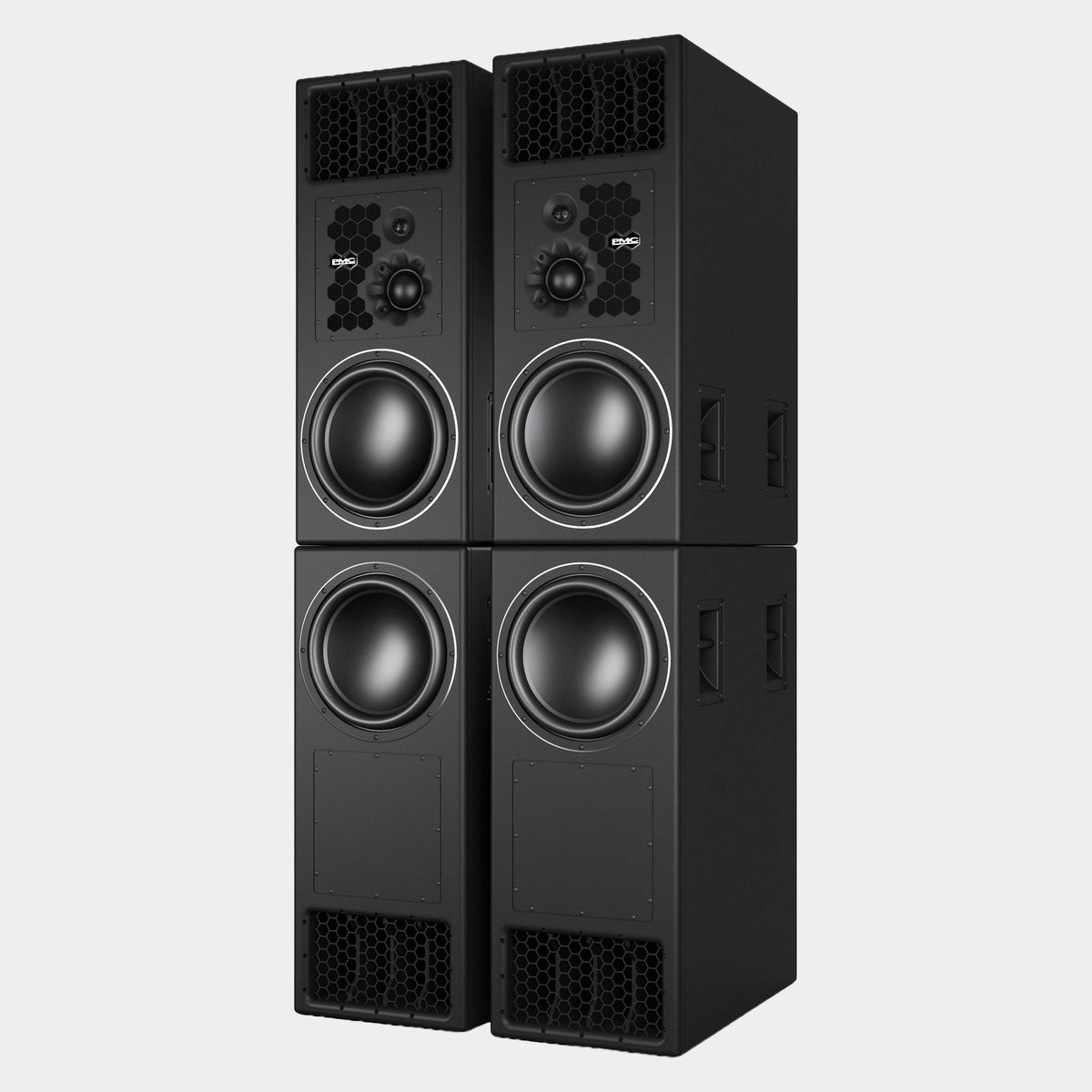 PMC15 XBD monitors — stereo configuration