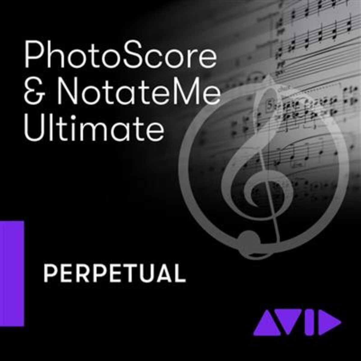 PhotoScore and NotateMe Ultimate perpetual licence product artwork