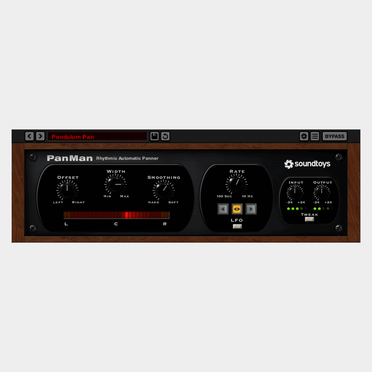 Soundtoys PanMan 5 software interface
