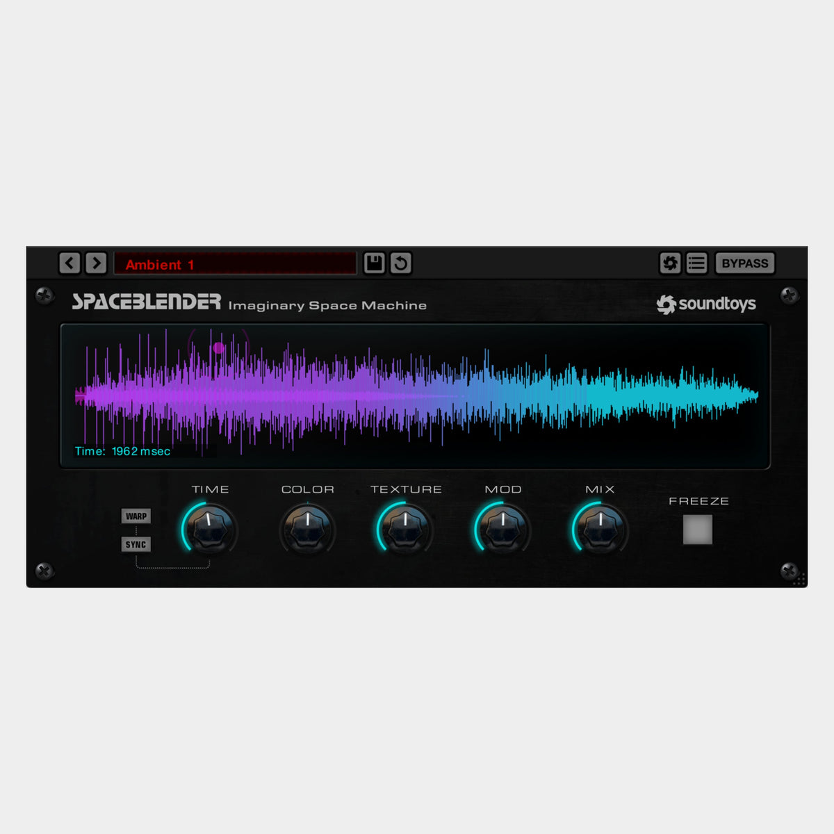 Soundtoys SpaceBlender 5 software interface