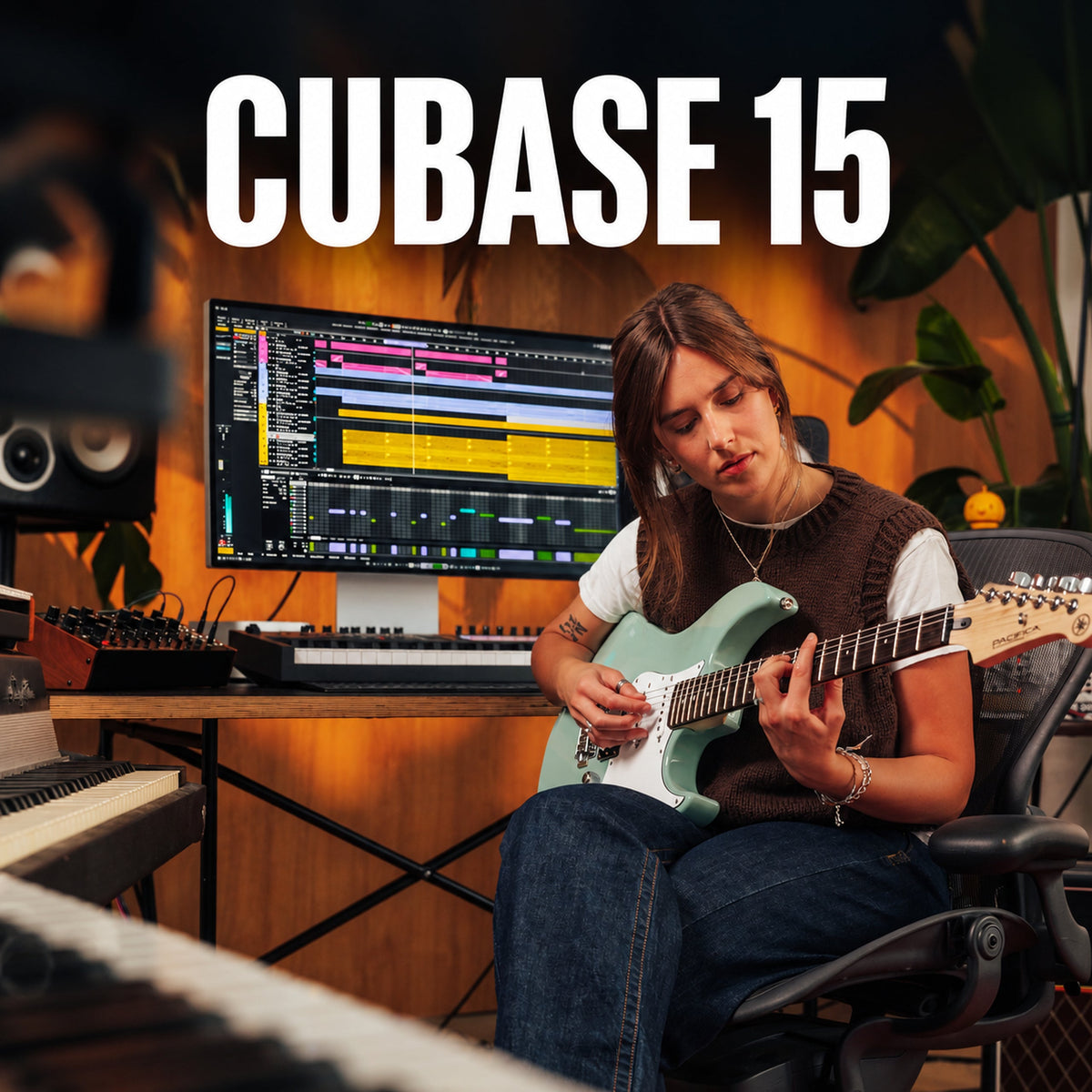 Steinberg Cubase Pro 15 – full-frame product artwork