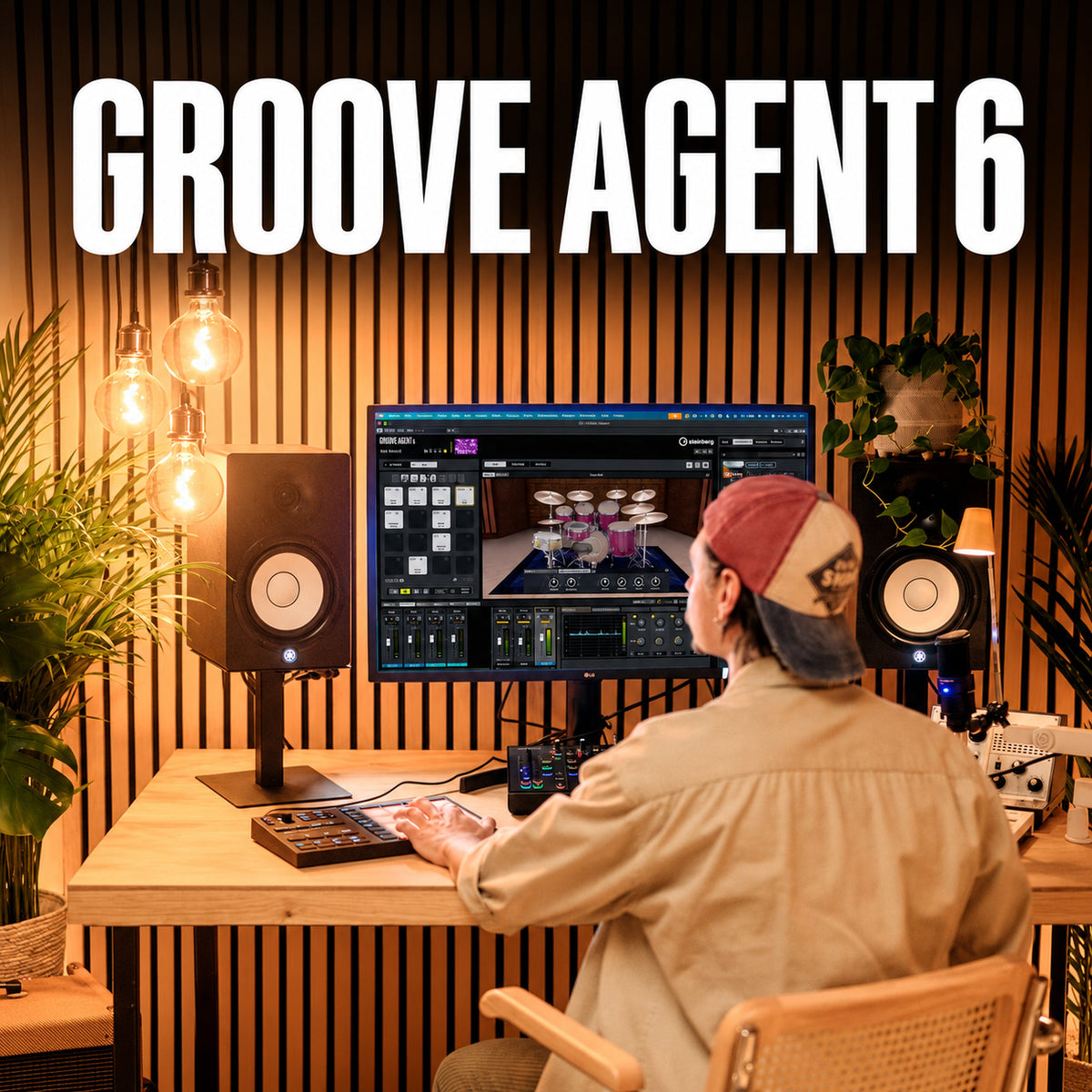 Steinberg Groove Agent 6 – full-frame product artwork