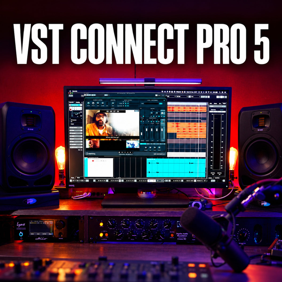Steinberg VST Connect Pro 5 – full-frame product artwork