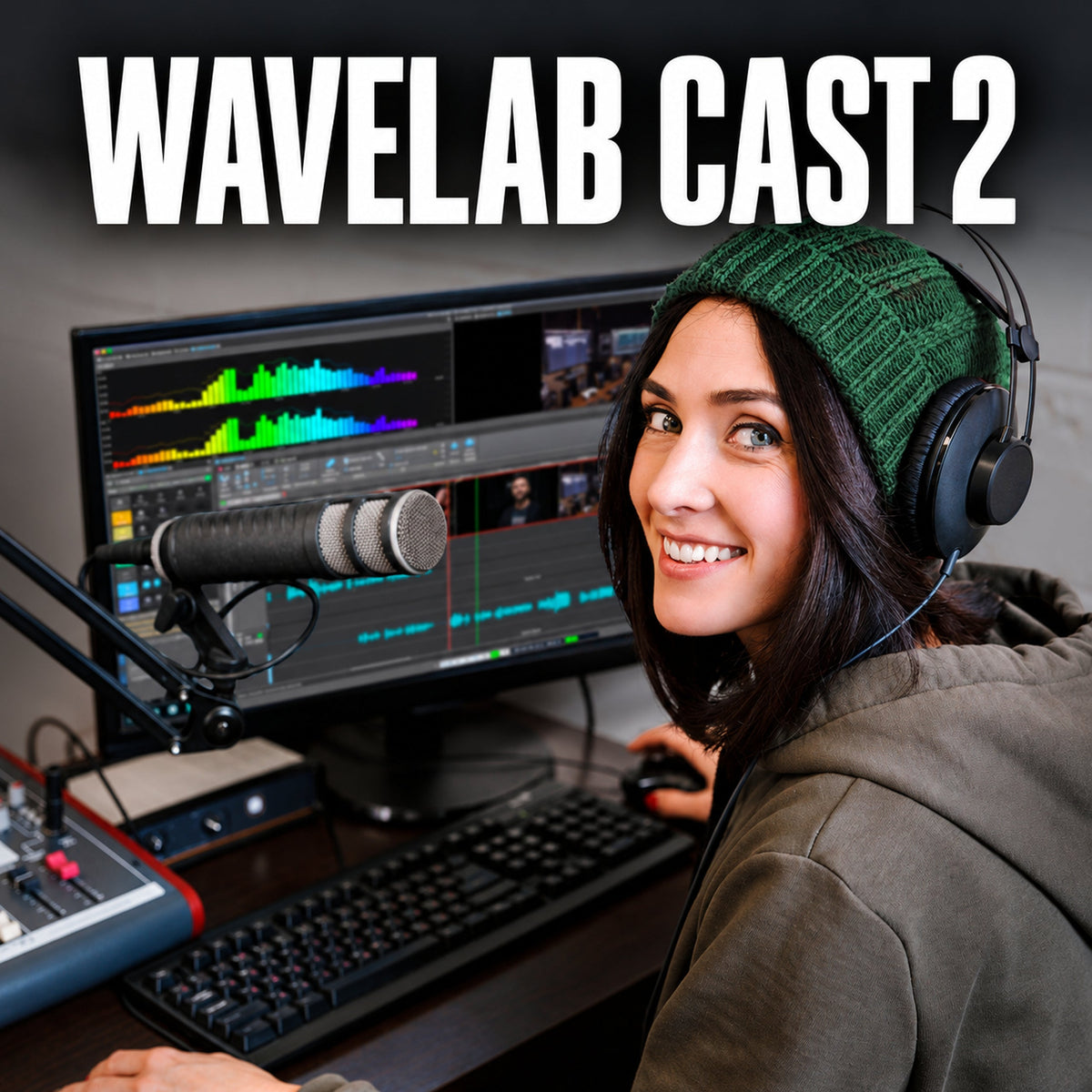 Steinberg WaveLab Cast 2 – full-frame product artwork