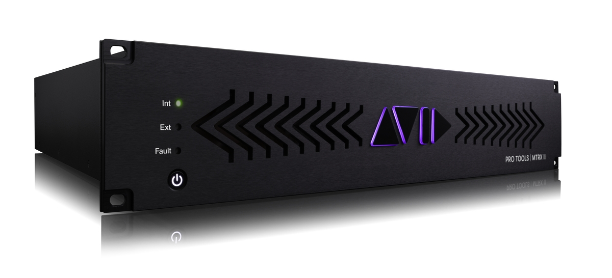 Official Avid MTRX II angled product photograph