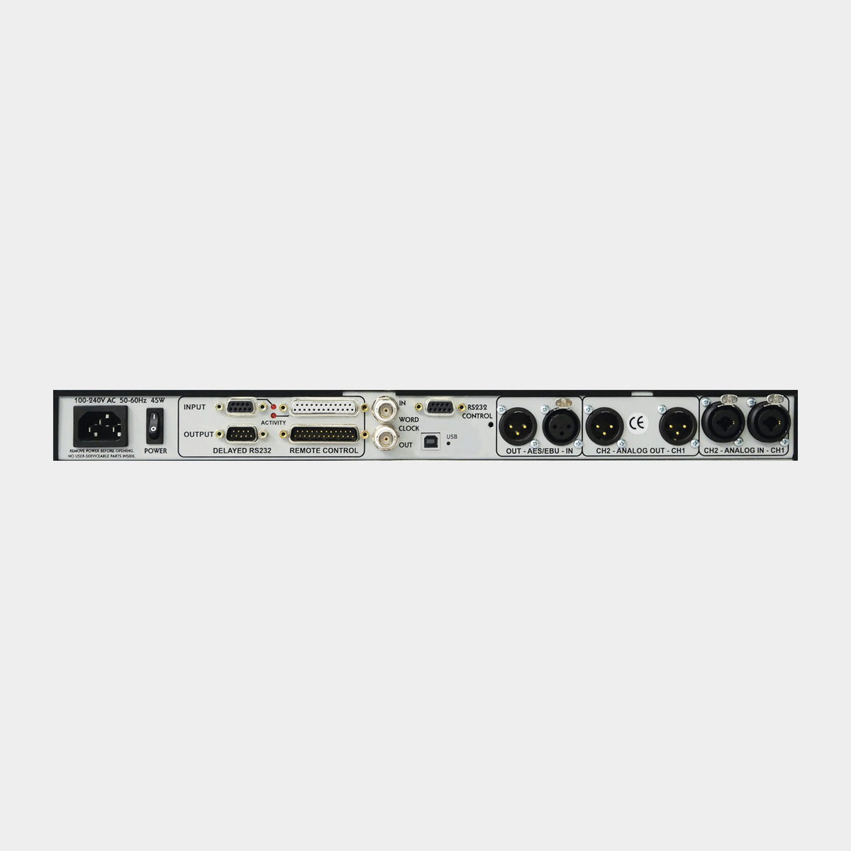Eventide BD600E+ — rear connections