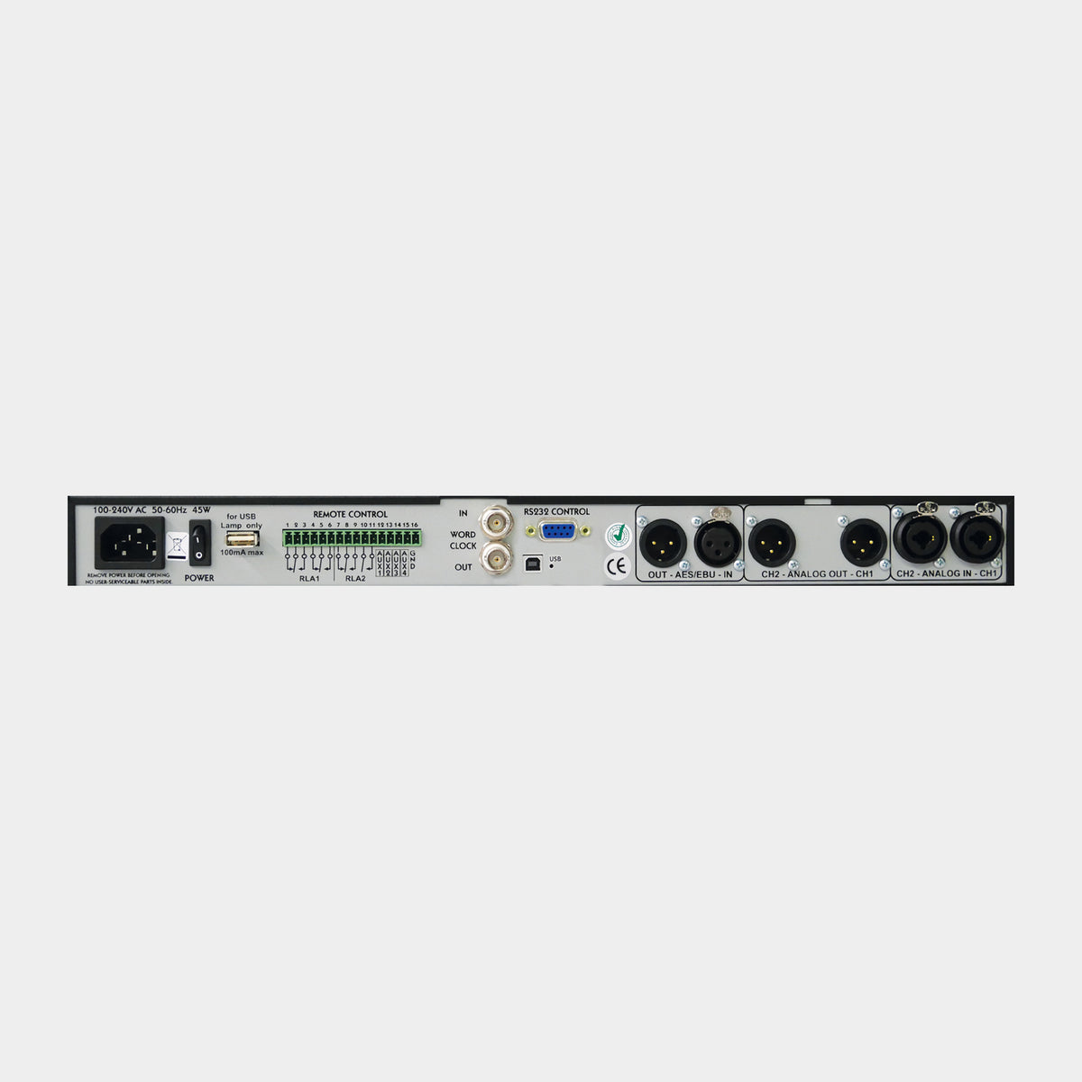 Eventide BD600PLUS — rear connections