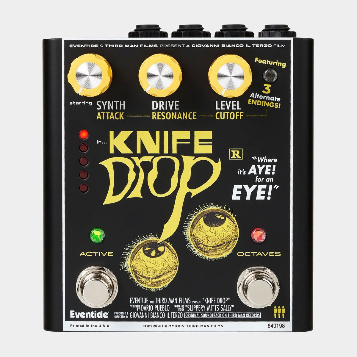 Eventide KNIFEDROP — front view