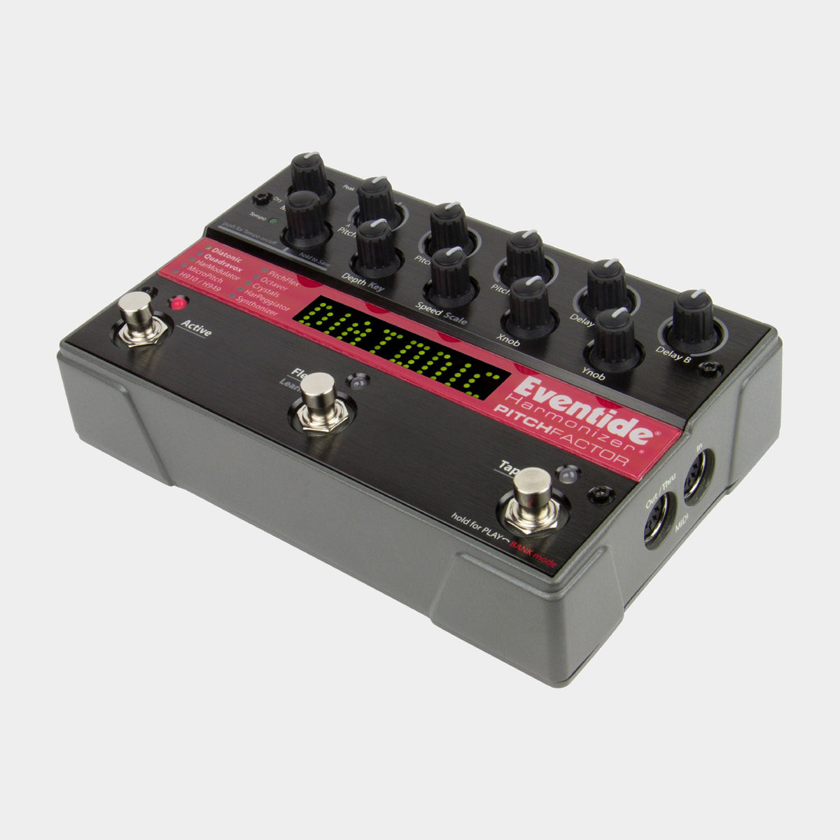 Eventide PITCHFACTOR — angled view