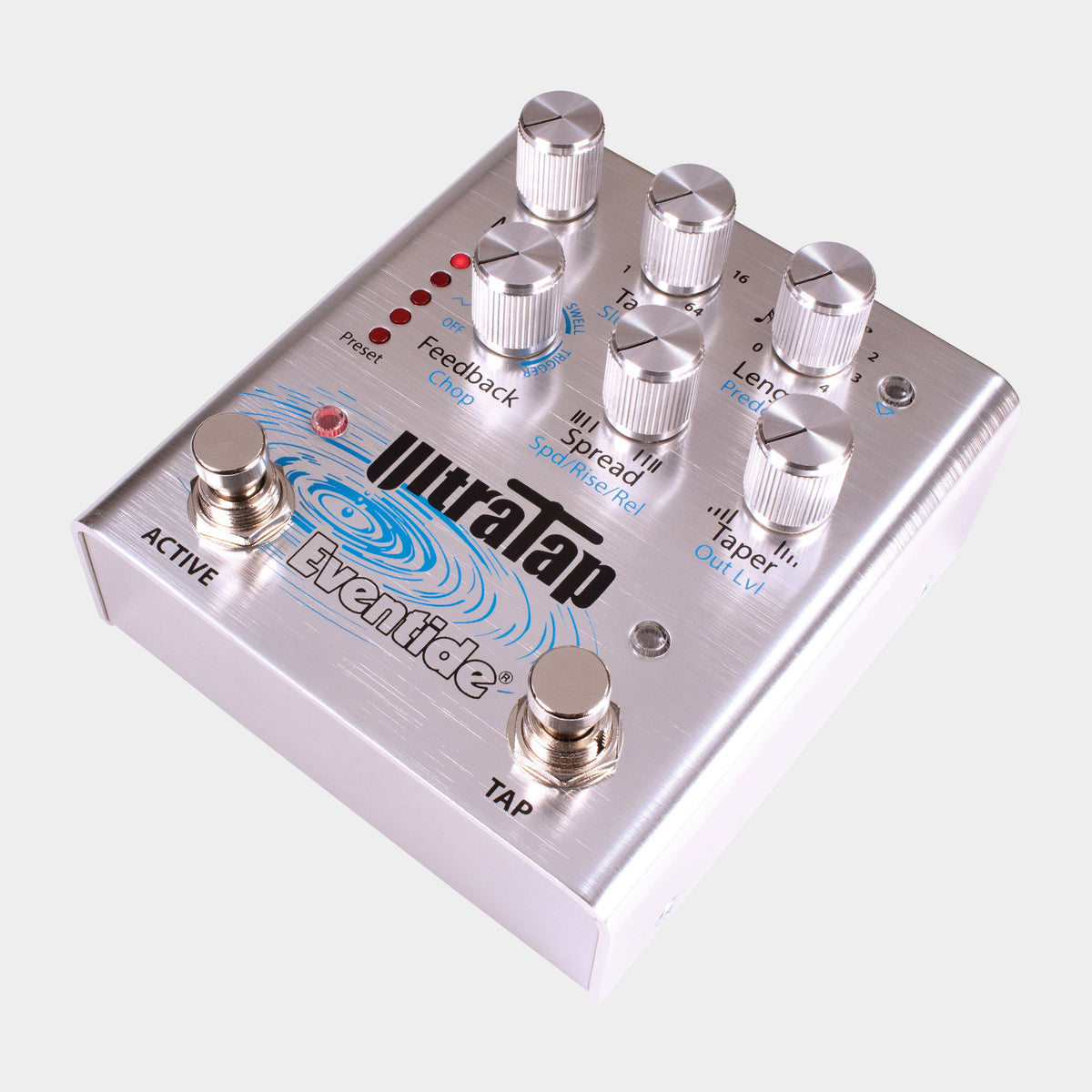 Eventide ULTRATAP-PEDAL — angled view