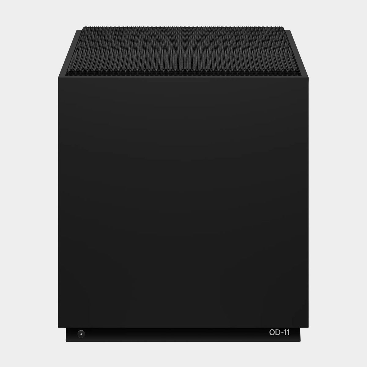 Teenage Engineering OD-11 Wireless Speaker (Black), product view on a light-grey background