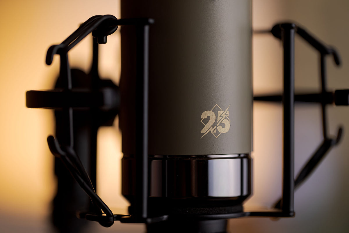 Studio close-up of the commemorative 25th Anniversary engraving on the TF51