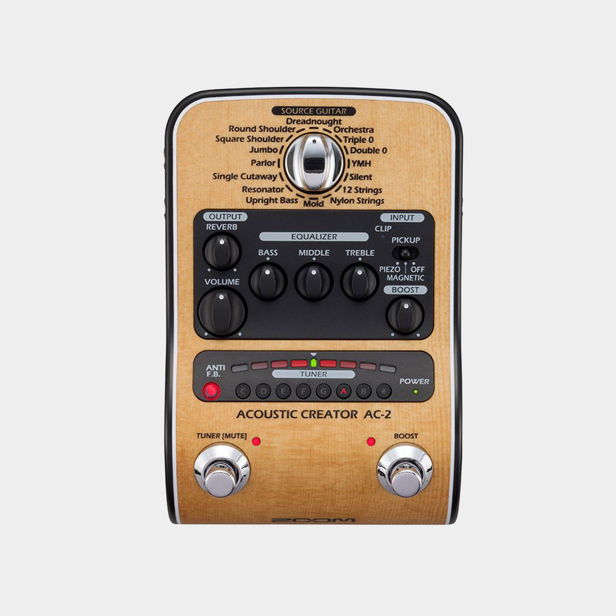 Zoom AC-2 (UK) Acoustic Creator, product view