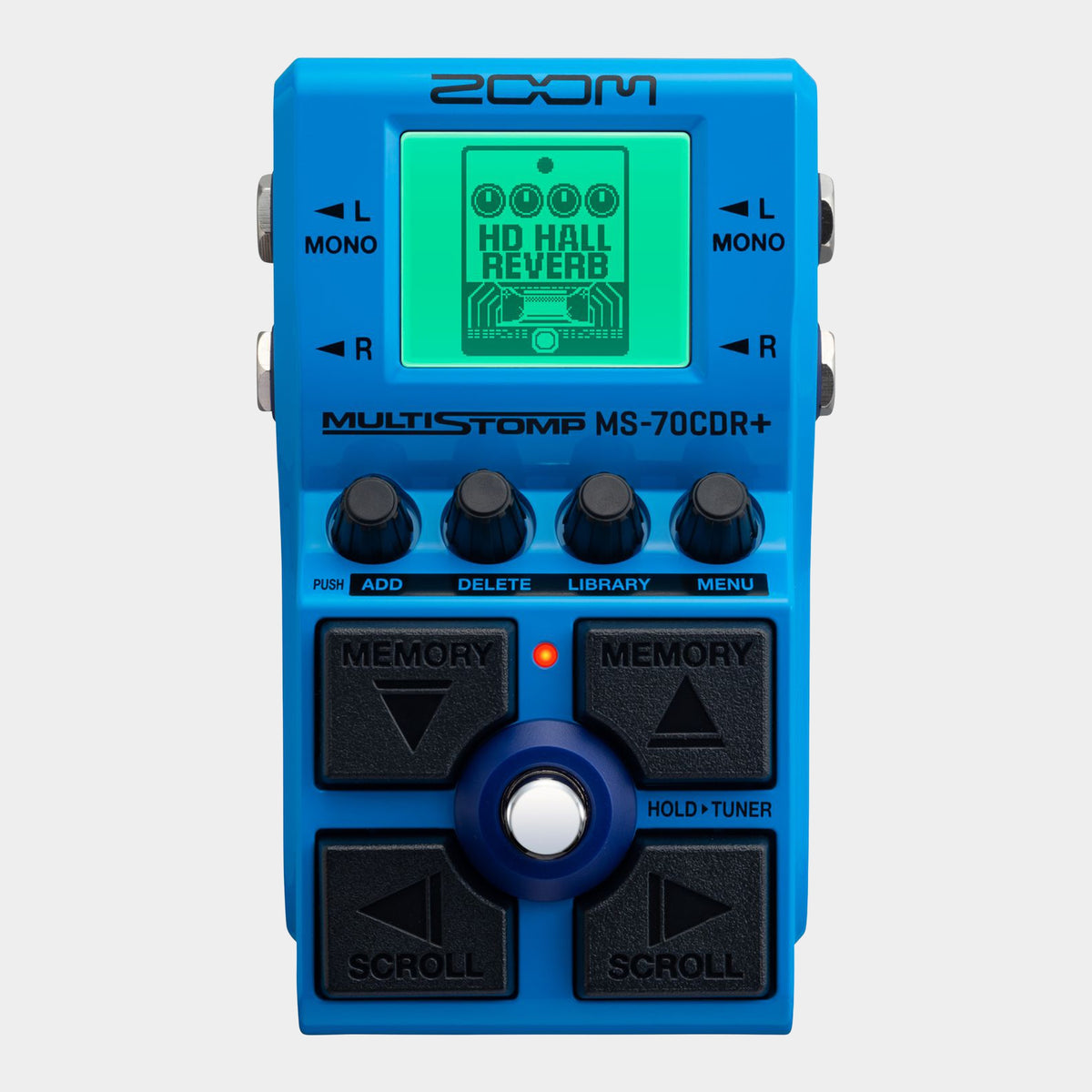Zoom MS-70CDR+ Multistomp Chorus / Delay / Reverb Pedal, product view