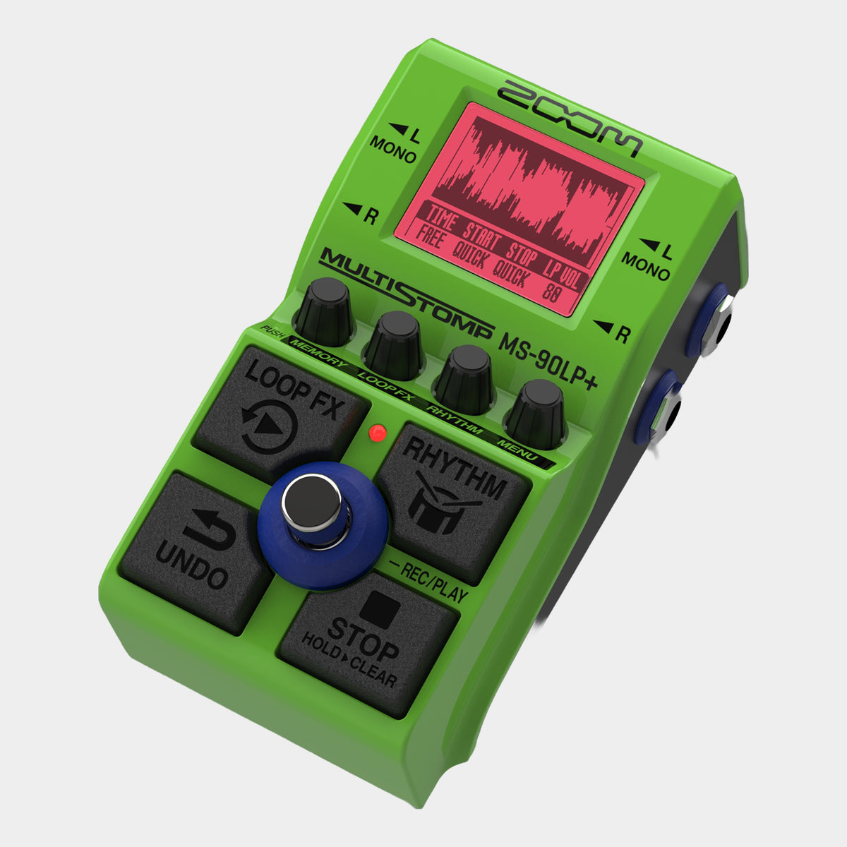 Zoom MS-90LP+ Multistomp Looper Pedal, product view